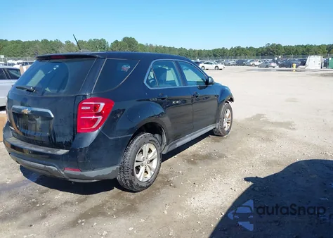 2017 Chevrolet Equinox Ls из США, поврежденный, VIN 2GNALBEK6H1562073